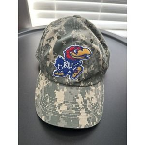 Kansas Jayhawks TOW Digital Camouflage Flagship Adjustable Slouch Hat Cap